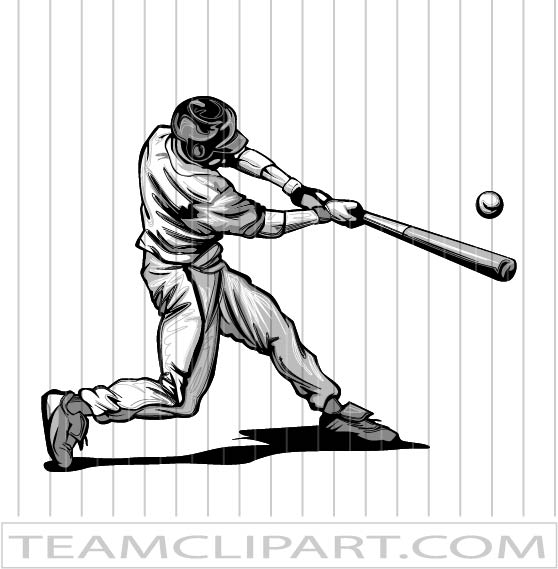 Baseball Player Clipart, Easy to Edit Vector Images