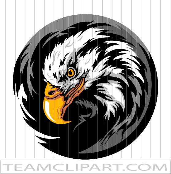 Team Logo Eagles Lacrosse, Vector Format