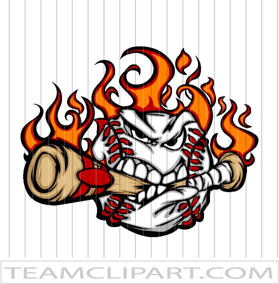 Baseball Fire Vector Images (over 2,100)