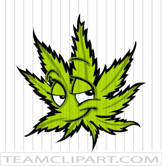 pot leaf cartoon