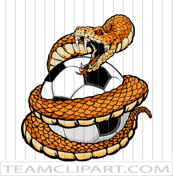 viper snake logo soccer