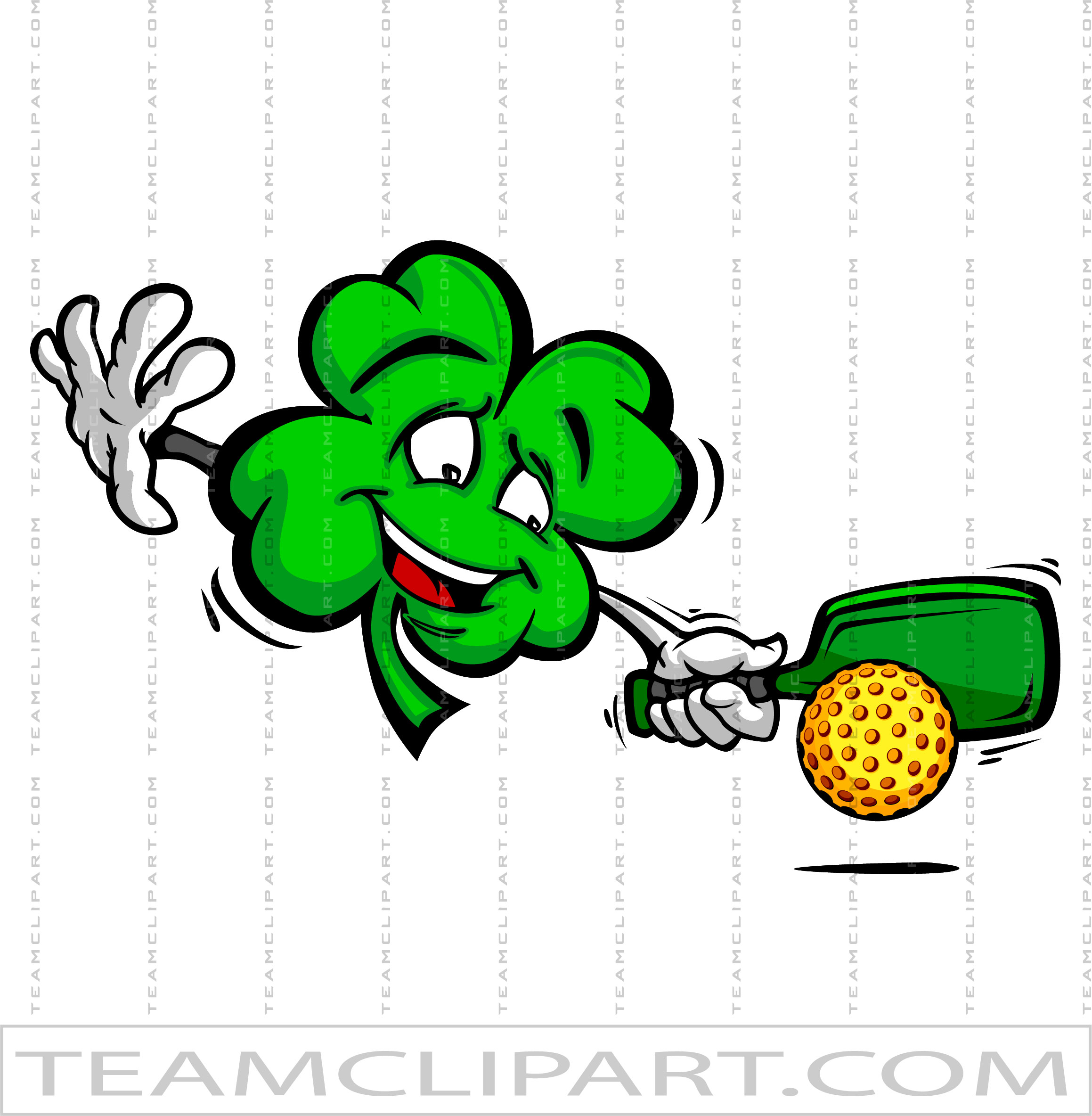 St Patricks Day Baseball, Quality Vector Clipart Images