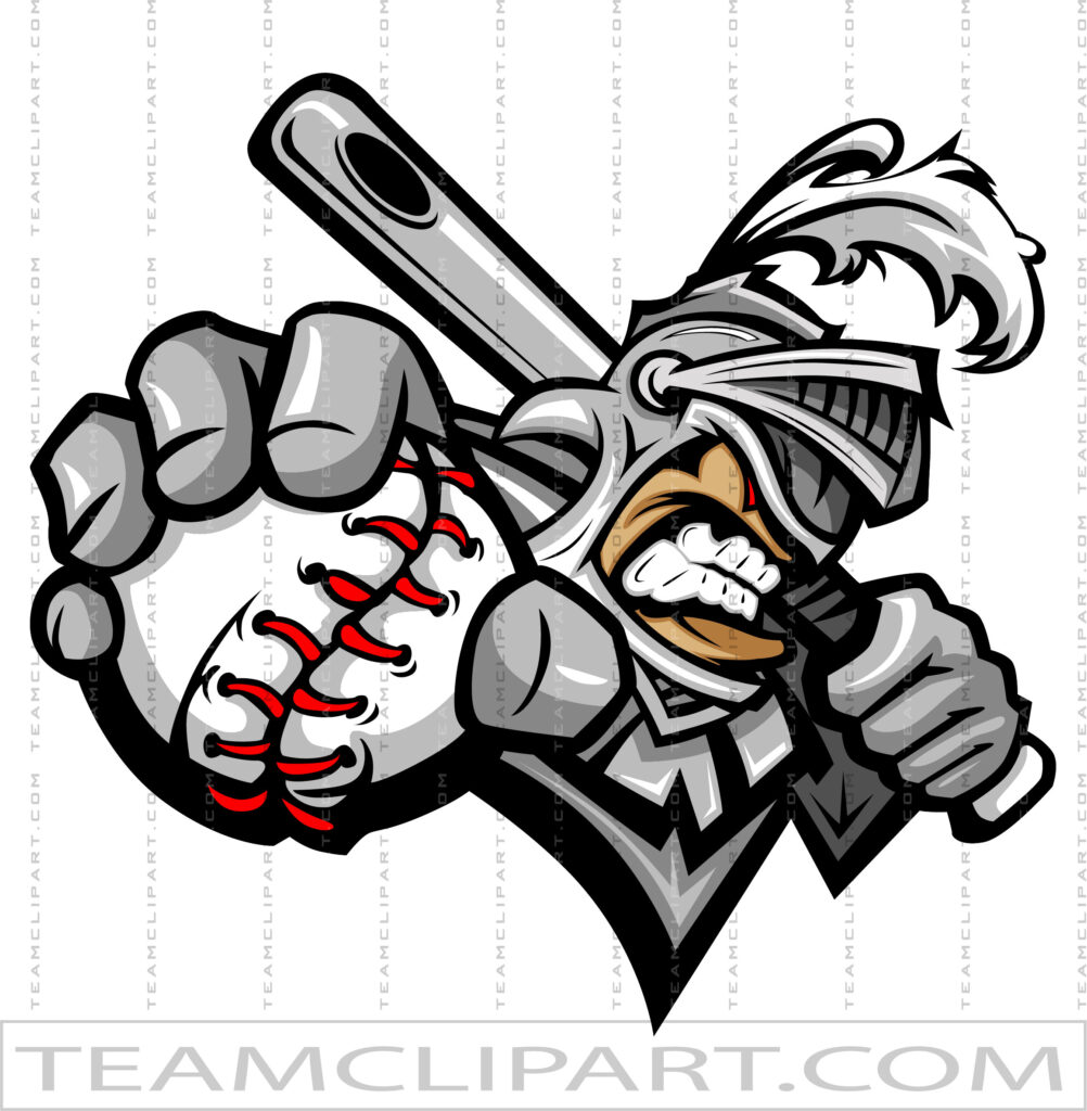 Crusader Baseball Logo | Clipart Images | AI JPG EPS PNG