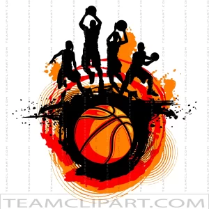 Basketball Tournament Art